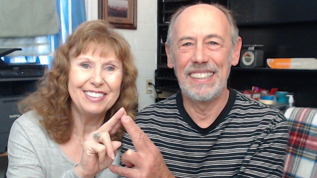 fingers Mondays with Bev and Paul Touching