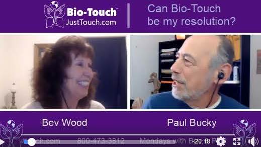 Bev and Paul Touching while at the same time they Do Nothing