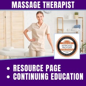 Massage Therapists receive continuing education credits to learn Bio-Touch Healing. Great adjunct to a massage practice to relieve stress and pain. It releases the fascia.