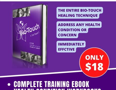 Help support the mission of Bio-Touch Healing as they share this simple touch technique around the world. Receive free training manual to learn how to address stress, pain and symptoms of disease. Great aid to standard medical care.